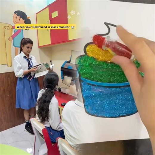 Jab apki best friend class monitor ho 🏫 #shorts #sejalgabashorts #school