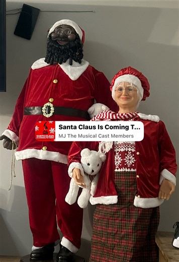 Say hello to Larry and Mary Claus 🎅🏿🤶🏻🎄 | Kayla Hickman