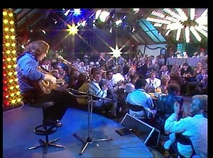 Rory playing an acoustic version of 'Loanshark Blues' on German Television on this day in 1987 | Rory Gallagher