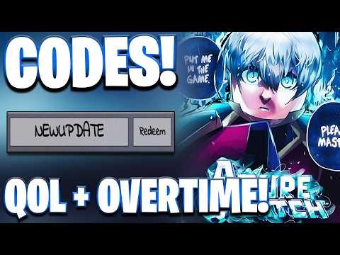 *QOL* NEW ALL QOL +OVERTIME UPDATE CODES FOR AZURE LATCH! ROBLOX AZURE LATCH CODES