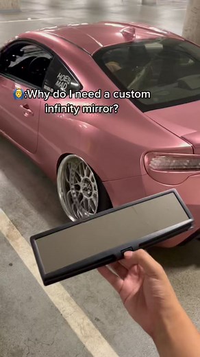 50% OFF Your FULLY Customizable LED Mirror! ADD ANY Text ;) Clips on to ANY Car!