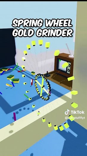Spring Wheel Gold Grinder in Build A Boat for Treasure