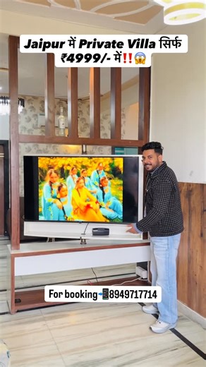 Jitesh Prajapati on Instagram: "Hi sir/mam Looking for outing ,private party with friends or memorable stay with partner? Welcome to MIRAYA VILLA Jaipur Rates:- 3000 for 2 persons 4000 for 4 persons 5000 for 6 to 8 persons per day Facilities:- 2 bedrooms Dining area Drawing area 55 inch led tv with home theatre Free wifi Kitchen for self cooking Private pool Barbeque with coal near pool Jacuzzi hot tub 2 bathrooms Shower area near pool Power Backup Fully Air conditioned Caretaker for help and fo