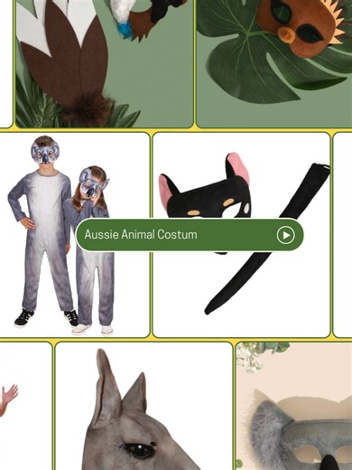 🦘🐨 Aussie Animal Costumes & Masks Are Here! 🐾🦜 Celebrate all things Aussie with our fun and iconic Australian animal costumes and masks! From cuddly koalas 🐨 and hopping kangaroos 🦘, to lovable wombats 🐾, cheeky possums, and more — we’ve got something for every wild side. ✨ Available in a range of sizes and styles for kids and adults. 🛍️ Complete the look with our animal masks, face paint, tails, and costume accessories. 📍 Shop the full range in-store or online today at Cracker Jack Cos