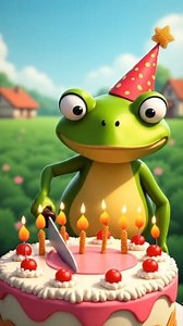 ❤️🎂 Happy birthday to the frog l Amazing Birthday Celebration to the frog #happybirthday #frogbirthday #birthdaycelebration #Amazing #birthday #instagood #happy #cake #birthdaycake #reels | Birthday Wishes