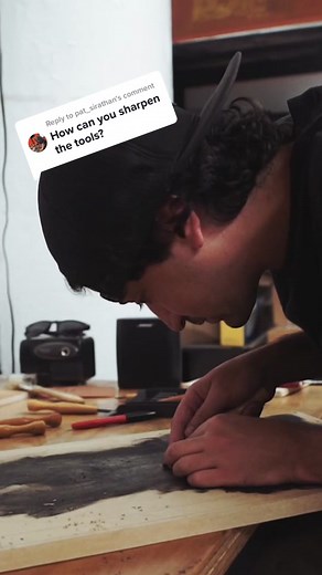 Tool Sharpening for Woodcut and Linocut Printing | Flexcut Slipstrop