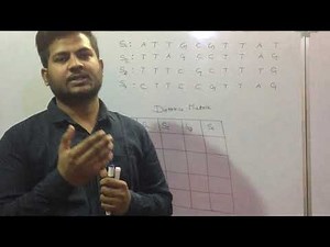 Bioinformatics | Part 1 | Distance Matrix Construction | Phylogeny | G Academy | Hindi Explanation |