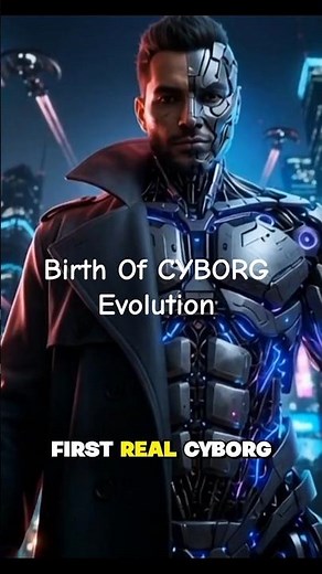 Half Human, Half Machine – The Birth of Cyborg Evolution#ai #science #machine