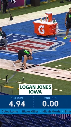 Top 5 Fastest Offensive Linemen 40-Yard Dash Times At 2026 NFL Combine | NFL Network 📺 | New York Jets