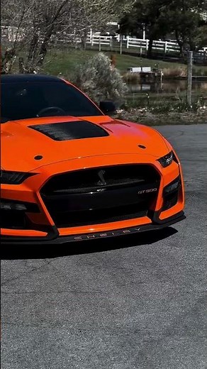 2025 Mustang Shelby GT500 – Insane Sound & Aggressive Look! 🔥