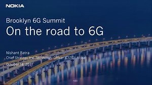 Our Nishant Batra spoke at the Brooklyn #6G Summit about the road to 6G, including critical network technologies required and exciting new use cases for #5GAdvanced and 6G. Join the livestream here for more sessions: https://nokia.ly/3AL07VB #5G #B6GS | Nokia