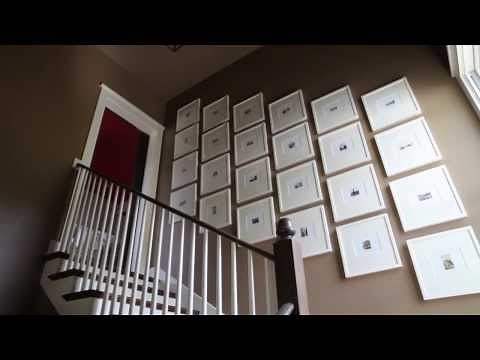 How To Hang Art in a Stairway | Southern Living