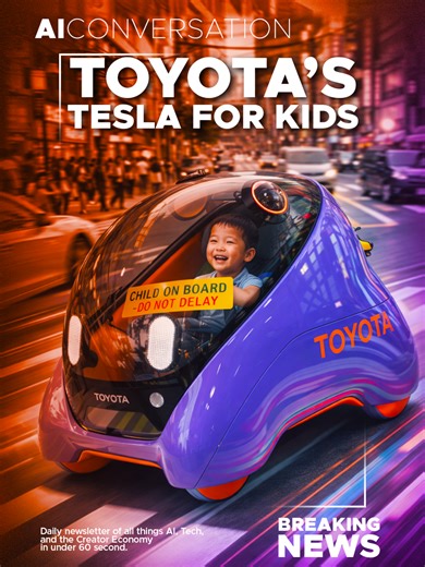 Toyota Unveils Self-Driving Car for Children: Kids Mobi