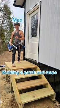 Building a porch and steps @Max