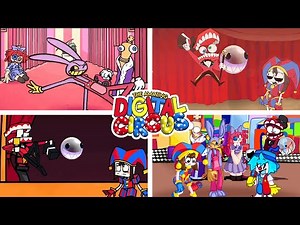 FNF: All The Amazing Digital Circus Mods // Compilation █ Friday Night Funkin' █