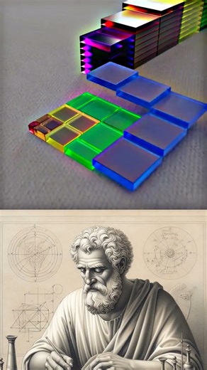 Visualization of Nicomachus's Theorem #math #maths#mathematics #matematica#mathematik