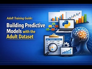 Step-by-Step Classification on the Adult Income Dataset in Python (Jupyter Workflow)
