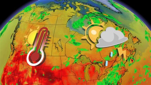 August long weekend outlook: Widespread heat, but with rain, storm chances - The Weather Network