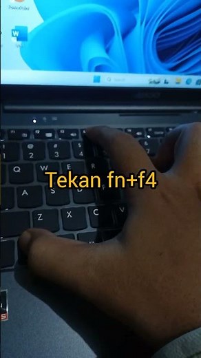 Cara menyalakan lampu Keyboard Laptop axioo