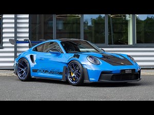 2023 Porsche 911 (992) GT3 RS Weissach - Shark Blue - Walkaround (4K)