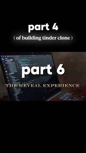 the core feature of my. dating app ⚡ part 4 of building tinder clone #coding #technology #datingapp