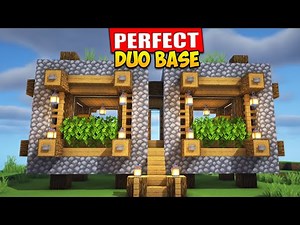 Minecraft Duo Survival House Tutorial 🏡