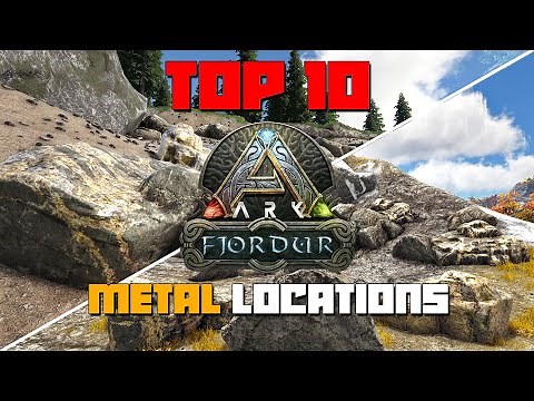 ARK: Fjordur | Top 10 METAL Spawn Locations!