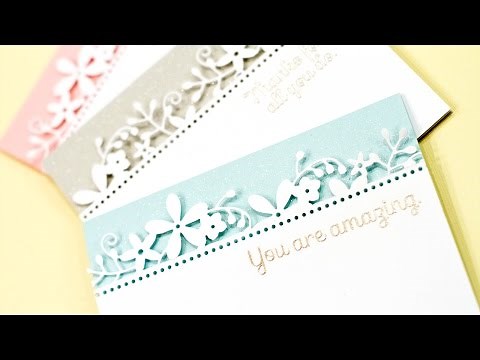 Partial Die Cut Borders