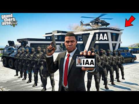 GTA 5 : Franklin Joined IAA For One Day In Gta 5 ! (GTA 5 Mods)