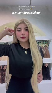 Extensiones de pelo naturales y bonitas