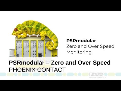 PSRmodular - Zero and Over Speed Monitoring