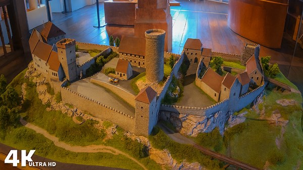 Nuremberg Castle Walking Tour in Germany (4K)