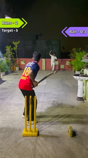 Sidestudcric | Last ball thrill 5 runs neended..💀 Rooftop Ipl S3 ( 1 over match ) #cricket #trending #ipl #rcb #instagood #explore #cricketreels... | Instagram