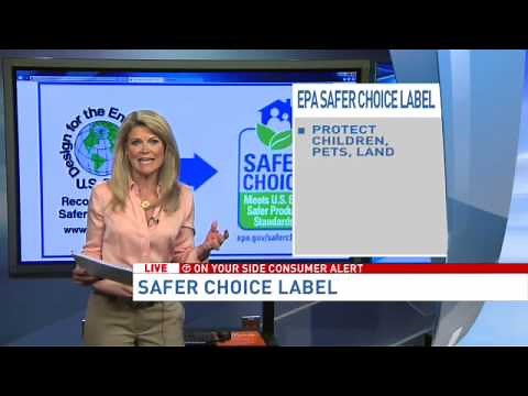 EPA's new 'Safer Choice' label identifies healthier products