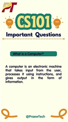 What is a Computer? 💻 | Easy CS101 #shorts