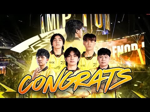 CONGRAST! GG FNATIC ONIC PH!! GRAND FINALS MATCH 5 BO 7 LIQUID ID VS FNOP M6 WORLD CHAMPIONS
