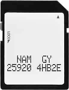 Navigation SD Card Replace 25920 4HB2E Fit for Infiniti JX35 M37 M56 Q70 QX50 QX56 QX60 QX80 2019-2024, Newest Updated USA/CA/MEX Maps
