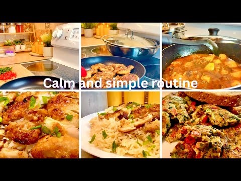 A Calm & Simple Day 🍲 | Daily Routine + Home Cooking #silentvlog #cooking #dailyroutine