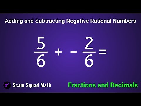 Adding and Subtracting Negative Rational Numbers