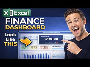 Turn Excel Into a Smart Finance Dashboard (No VBA Needed!)