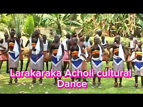 African Acholi luo traditional cultural dance,larakaraka dance