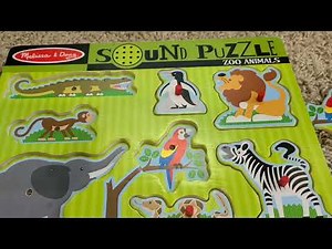 Zoo Animals Sound Puzzle