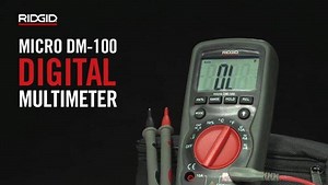 15K views · 181 reactions | The new RIDGID® micro DM-100 Digital Multimeter sets the new standard for troubleshooting most of the electrical problems! Featuring a double molded water-resistant (1m) IP67 housing, the micro DM-100 is also drop-proof and perfectly suitable for use in the harshest jobsite conditions. #RIDGID #RIDGIDfareast #RIDGIDtools #RIDGIDdigitalmeter https://www.ridgid.eu/gb/en/micro-dm100-digital-multimeter | RIDGID Asia | Facebook