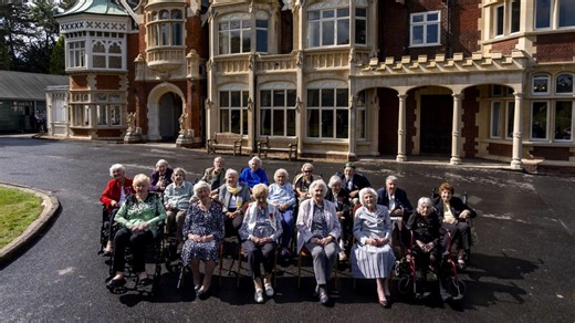 WW2 veteran codebreakers reunite at Bletchley Park