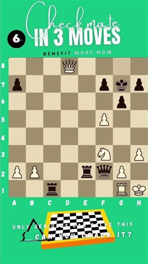 Can you checkmate in 3 moves? (P.12) (White to play)♟️