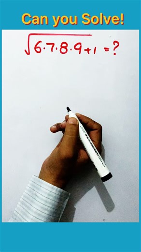 Square Root Algebra Math Question #shorts #maths #algebra