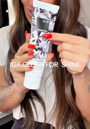 Revitalize Dull Colored Hair with IGK Gloss