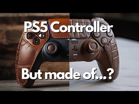 PS5 Controller Made Out of Different Materials