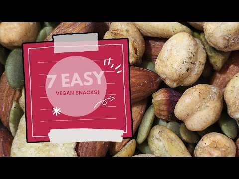 7 EASY Vegan & Gluten Free Snack Recipes Quick, Healthy + Addictive! Snack Ideas for Any Day