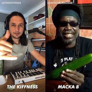 Macka B X The Kiffness - Cucumba (Cucumber Rap) [Live Looping Remix] 🥒 | The Kiffness